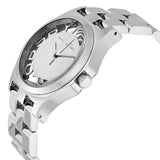 Marc by Marc Jacobs Henry Skeleton Silver Dial Stainless Steel Ladies Watch MBM3205 - BigDaddy Watches #2