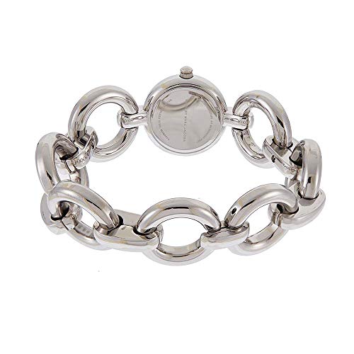 MBM3004 stainless steel chain link band and watch case detail
