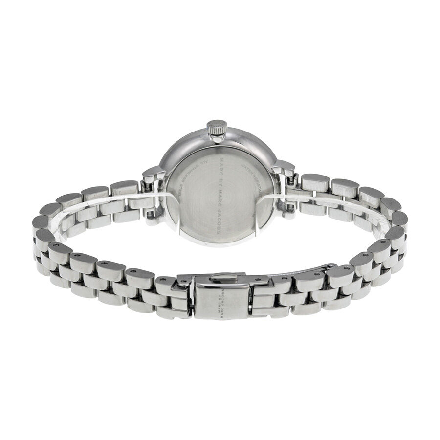 Marc by Marc Jacobs MBM8642 watch caseback and stainless steel bracelet view