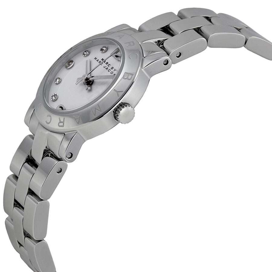 Marc by Marc Jacobs Mini Amy watch side profile showing case and bracelet