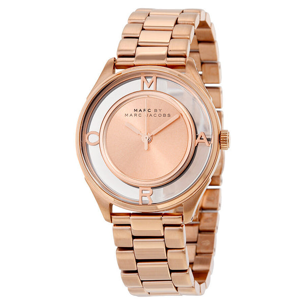 Marc by Marc Jacobs Tether Rose Dial Ladies Watch MBM3414 - BigDaddy Watches