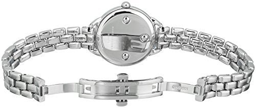 Marc Jacobs Betty MJ3510 caseback showing watch movement and securing mechanism