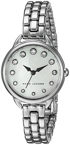 Marc Jacobs Betty women's watch with mother of pearl dial and silver steel bracelet