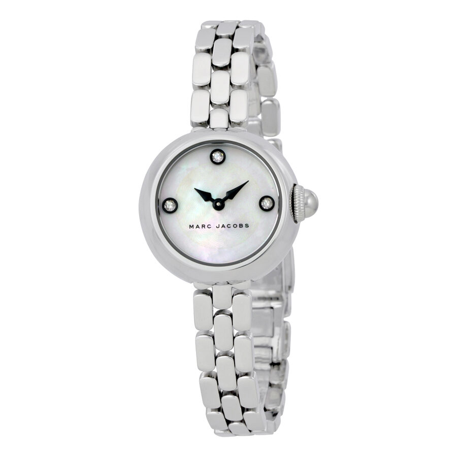 Marc Jacobs Courtney MJ3459 women's watch with mother-of-pearl dial and stainless steel bracelet