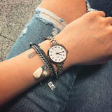 Marc Jacobs Sally Silver Dial 36mm Ladies Watch MBM3362 - The Watches Men & CO #5