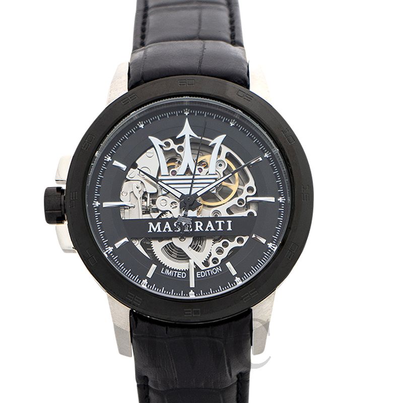 Maserati Automatic Black Dial Stainless Steel Men’s Watch R8821119007 - Watch