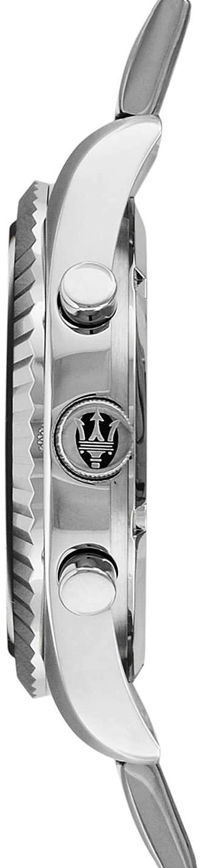 Maserati Chronograph Black Dial Stainless Steel Men's Watch R8853100012 - The Watches Men & CO #3