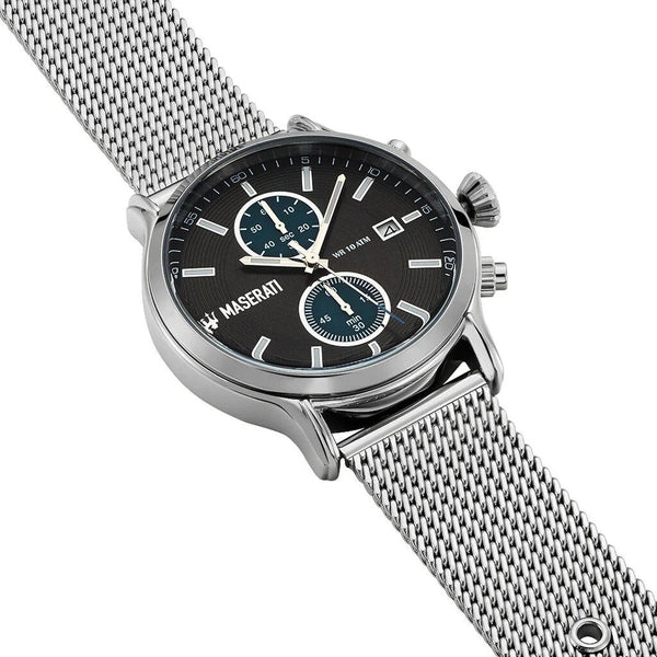 Maserati Epoca Grey/Blue Dial Chronograph Men’s Watch R8873618003 - Watch