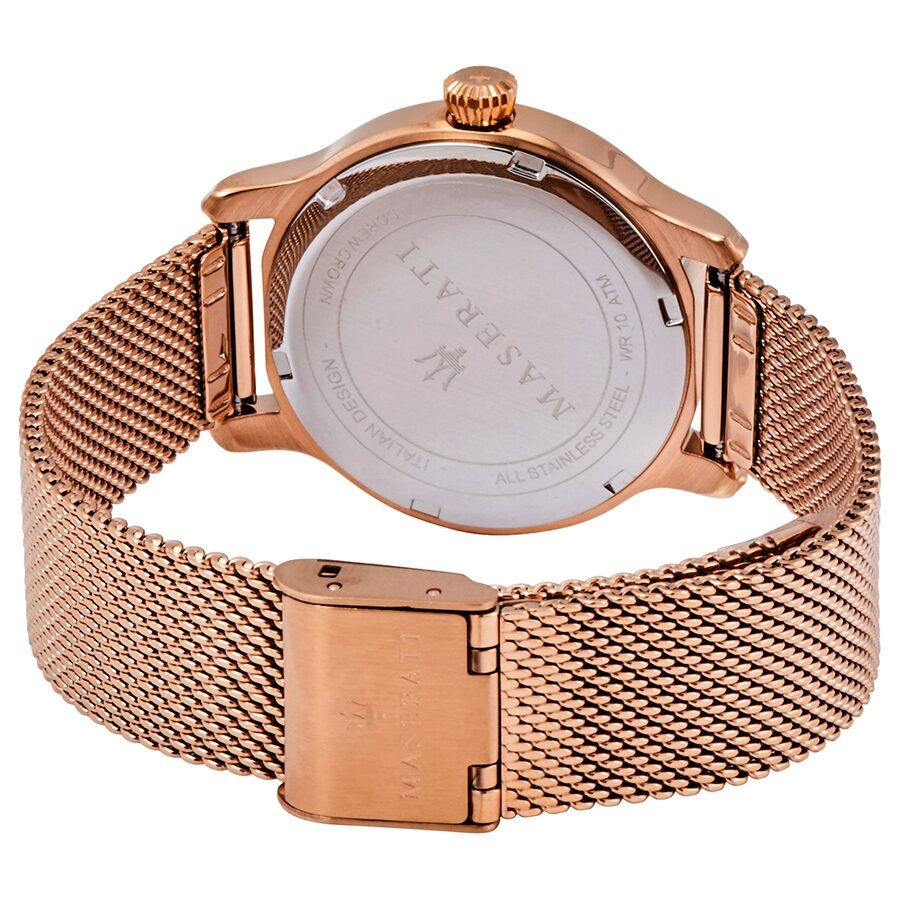 Maserati Epoca Quartz Silver Mother of Pearl Ladies Watch R8853118506 - The Watches Men & CO #3