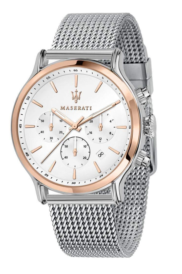 Maserati Epoca Rose Gold PVD Men's Watch  R8873618009 - The Watches Men & CO