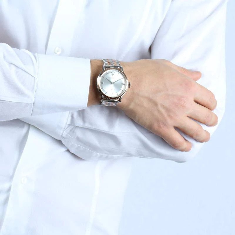 Maserati Epoca Silver Dial Men’s Watch R8853118005 - Watch