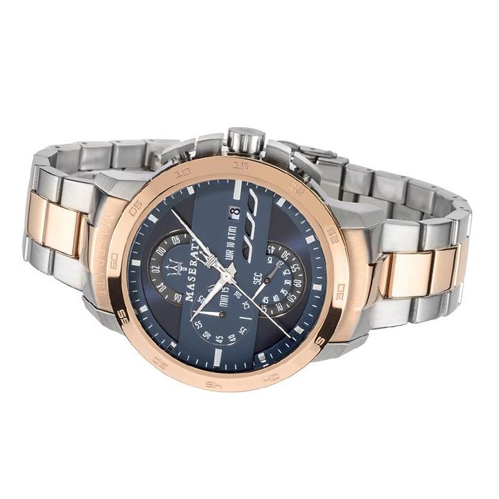 Maserati Ingegno Chronograph Blue Dial Men’s Watch R8873619002 - Watch