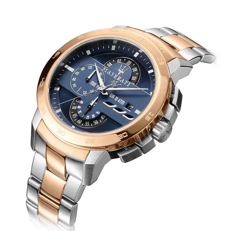 Maserati Ingegno Chronograph Blue Dial Men’s Watch R8873619002 - Watch