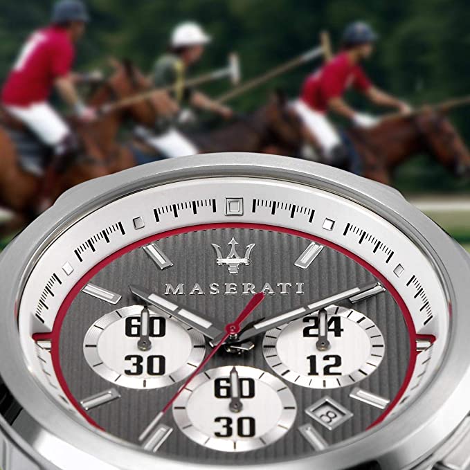 Maserati Polo Analog Quartz Men's Watch R8873637003 - The Watches Men & CO #5