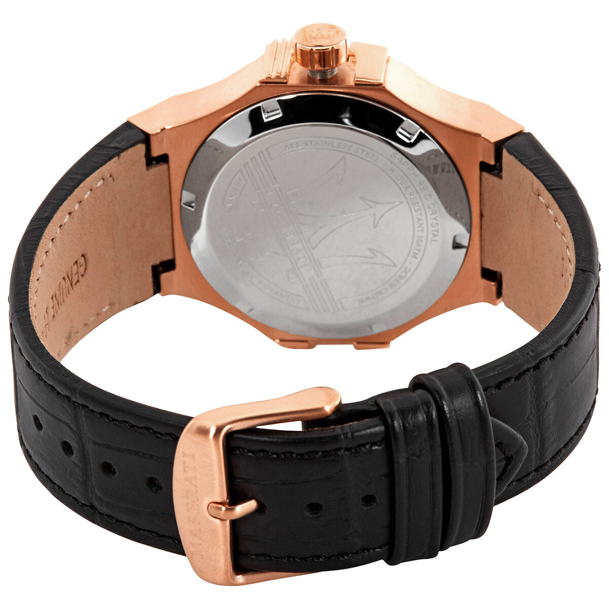 Maserati Potenza Automatic Black Skeleton Dial Men's Watch #R8821108039 - The Watches Men & CO #3