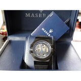 Maserati Potenza Black Dial Black Leather Men's Watch R8821108009 - The Watches Men & CO #3