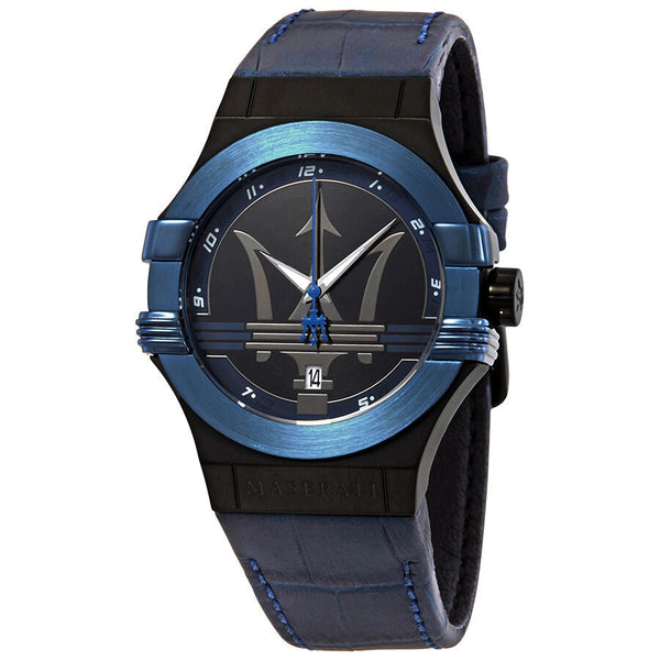 Maserati Potenza Black Dial Men's Watch R8851108007 - The Watches Men & Co