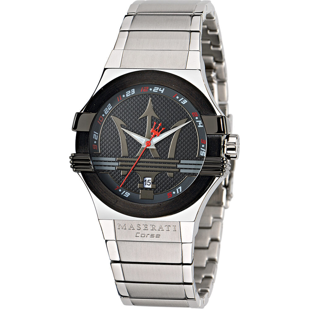 Maserati Potenza Black Dial Men's Watch R8853108001 - The Watches Men & Co