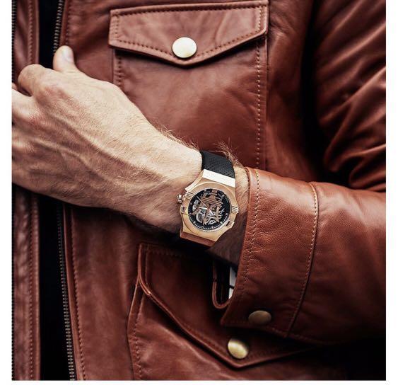 Maserati Potenza Leather Men’s Watch R8821108025 - Watch