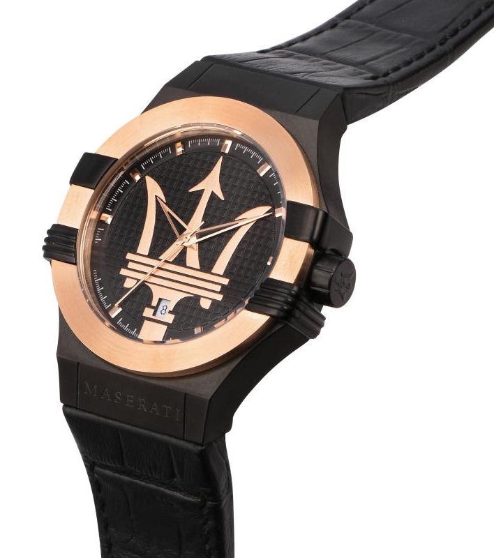 Maserati Potenza Quartz Black Dial Men’s Watch R8851108032 - Watch