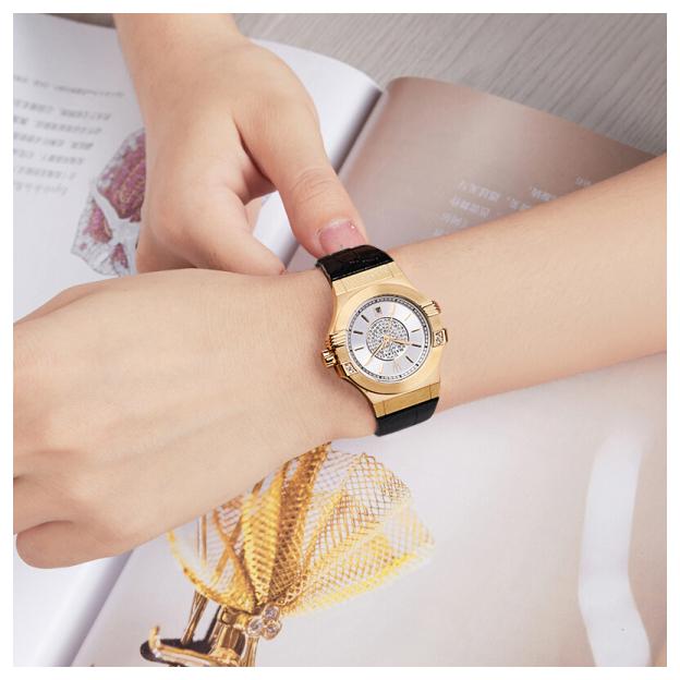 Maserati Potenza Silver Dial Ladies Watch R8851108505 - Watch