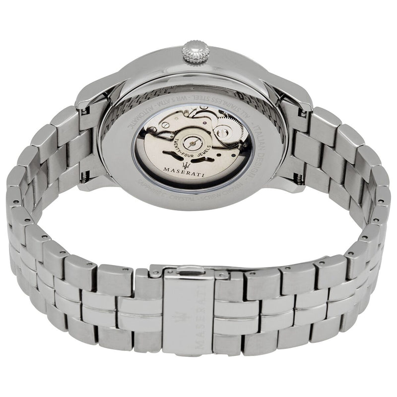 Maserati Ricordo Automatic Grey Skeleton Dial Men's Watch #R8823133005 - The Watches Men & CO #3