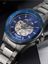 Maserati Sfida Automatic Blue Dial Men’s Watch R8823140001 - Watch