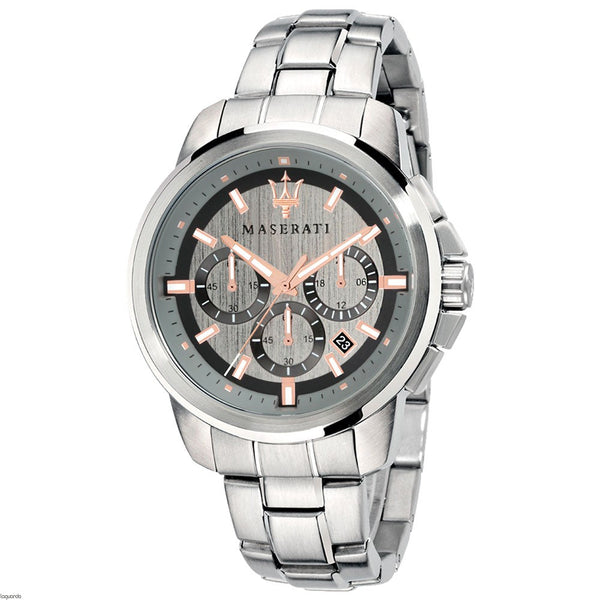 Maserati Successo Chronograph Grey Dial Men’s Watch R8873621004 - Watch
