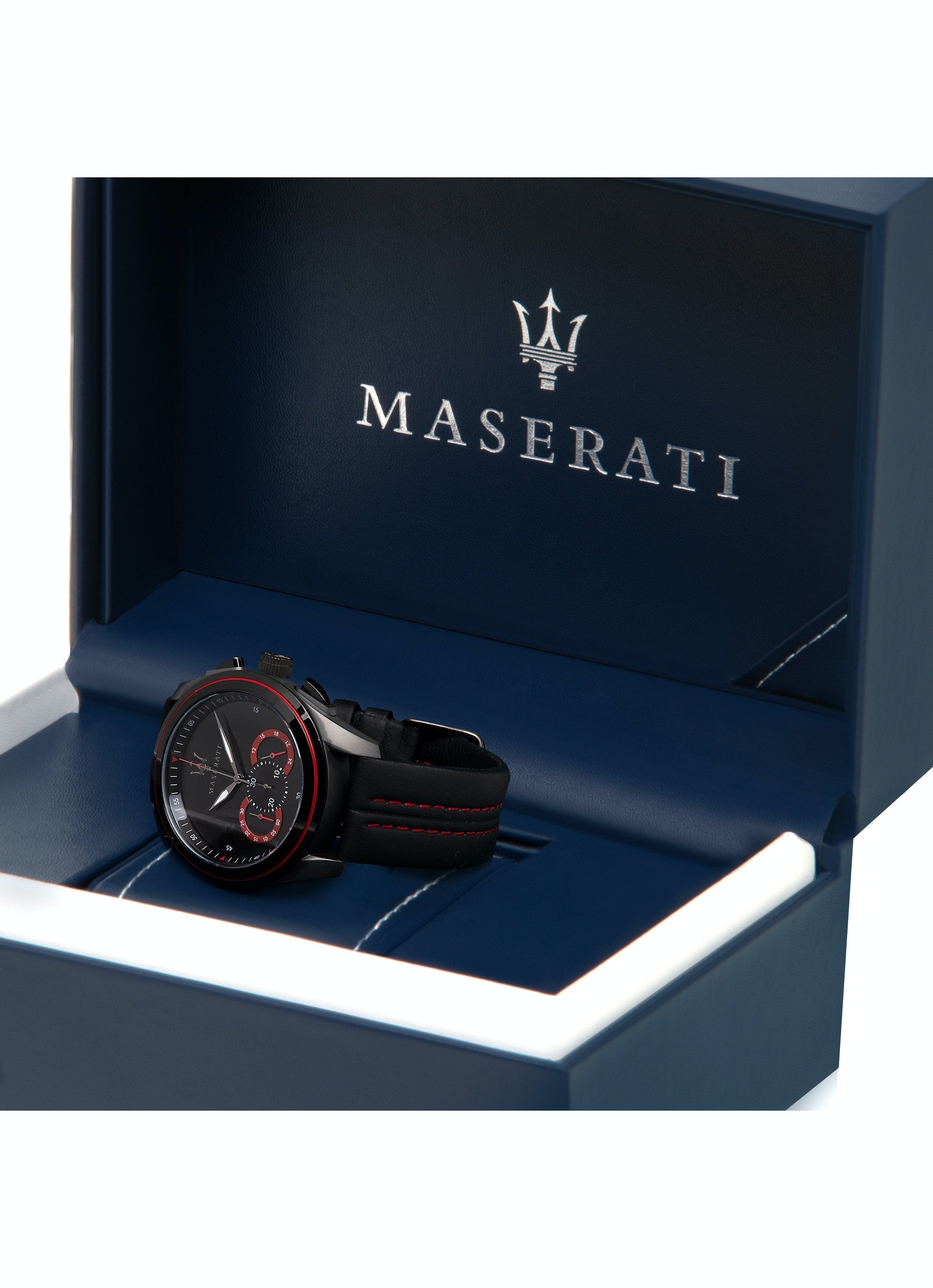 Maserati Traguardo Chronograph Black Dial Men’s Watch R8871612023 - Watch