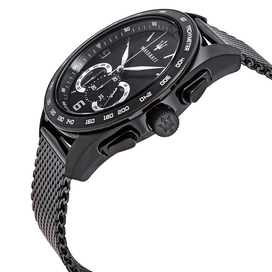 Maserati Traguardo Chronograph Quartz Black Dial Men's Watch R8873612031 - The Watches Men & CO #2