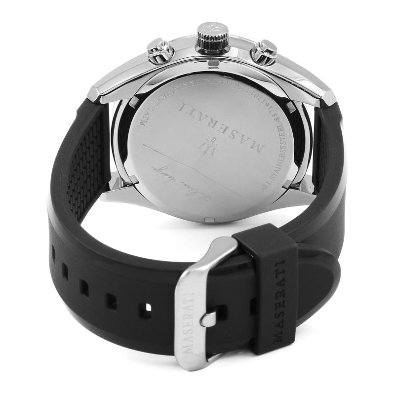 Maserati Traguardo Chronograph Silver/Grey Men’s Watch R8871612012 - Watch