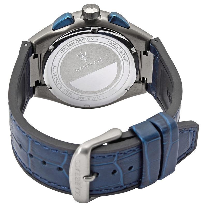 Maserati Triconic Chronograph Quartz White Dial Men's Watch #R8871639001 - The Watches Men & Co #3