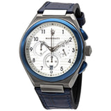 Maserati Triconic Chronograph Quartz White Dial Men's Watch #R8871639001 - The Watches Men & Co