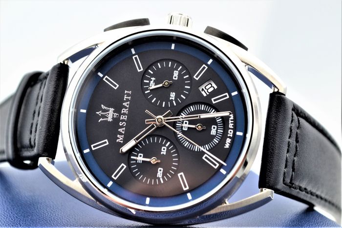 Maserati Trimarano Chronograph Blue/Black Dial Men’s Watch R8871632001 - Watch