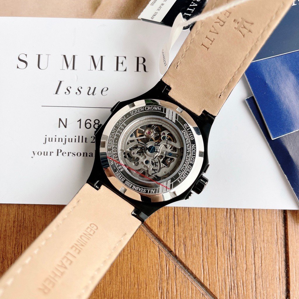 Maserati Watch Automatic Skeleton Men's Watch R8821108021 - The Watches Men & CO #8