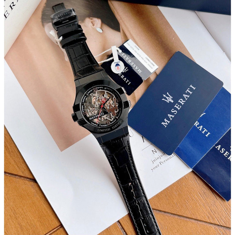 Maserati Watch Automatic Skeleton Men's Watch R8821108021 - The Watches Men & CO #2