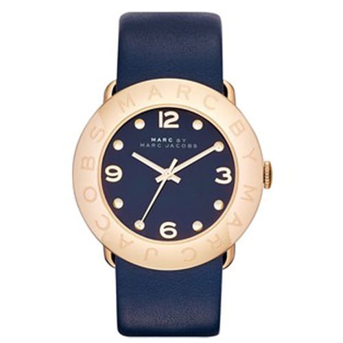 Marc By Marc Jacobs Blade Blue Women's Leather Wrist Watch  MBM1224 - Big Daddy Watches