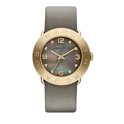 Marc By Marc Jacobs Amy Mother Of Pearl Women's Leather Classic Watch  MBM1287 - Big Daddy Watches