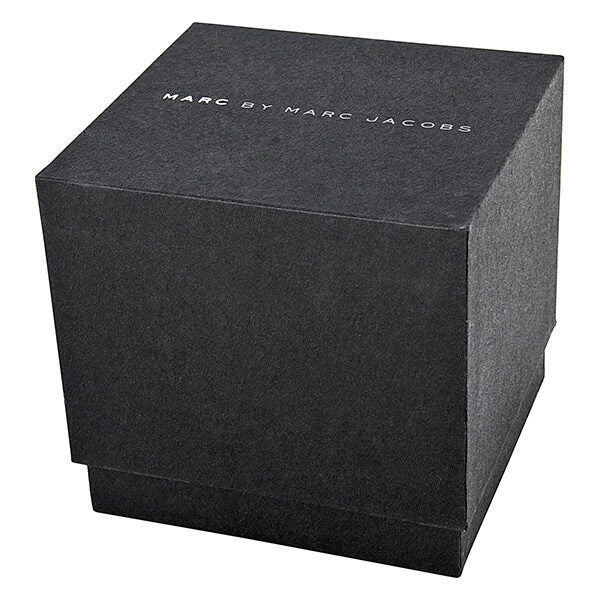 Marc by Marc Jacobs Blade watch in black presentation box