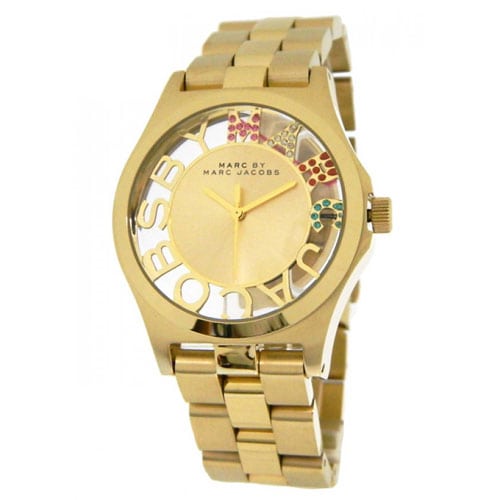 Marc By Marc Jacobs Henry Gold Women's Gold Analog Watch  MBM3263 - Big Daddy Watches