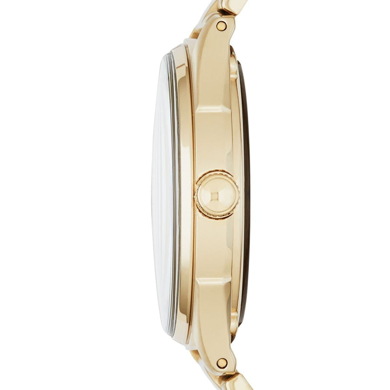 Marc by Marc Jacobs Tether Gold Dial Gold-tone Ladies Watch MBM3413 (Defect)