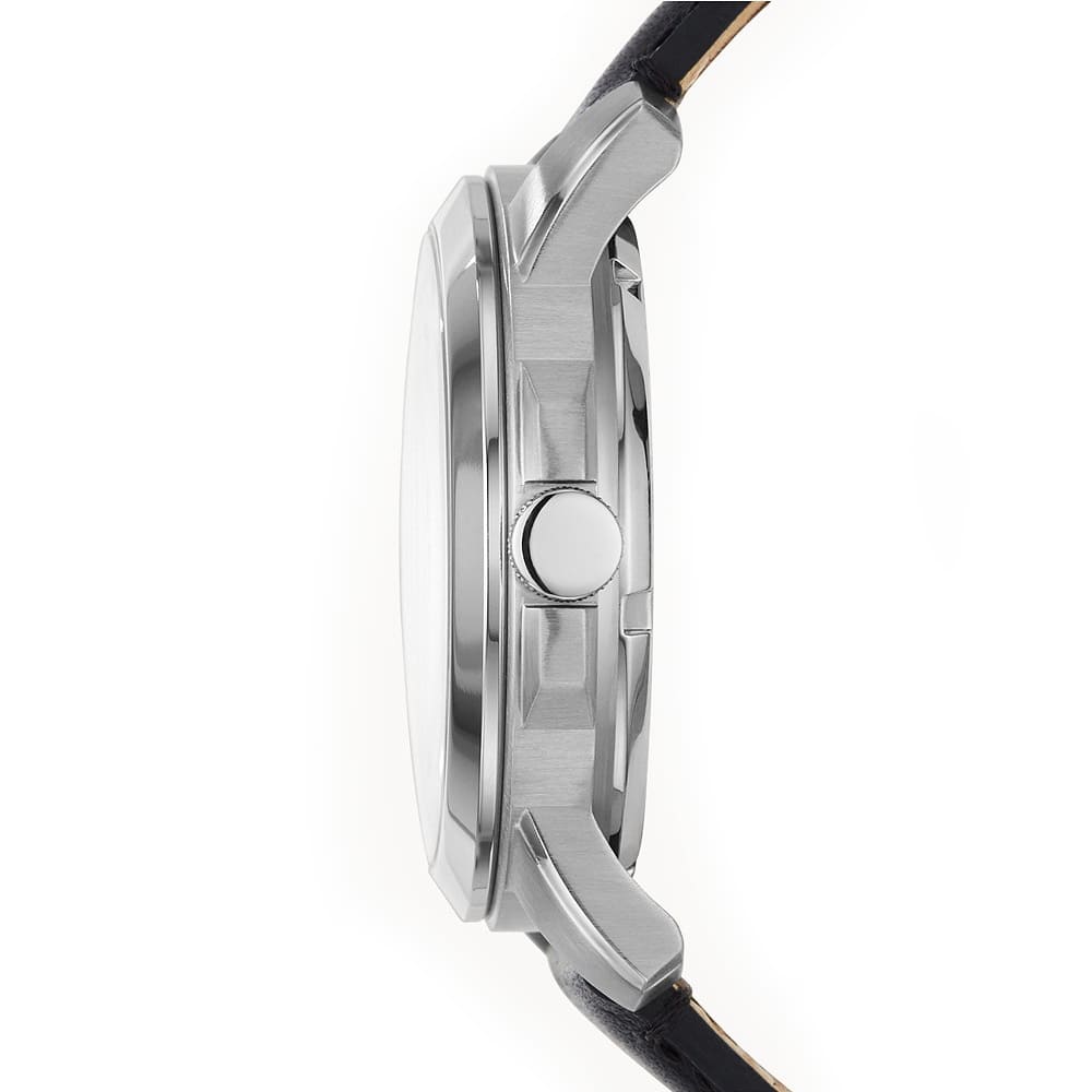 Fossil Grant Automatic Silver Skeleton Dial Men's Watch ME3101