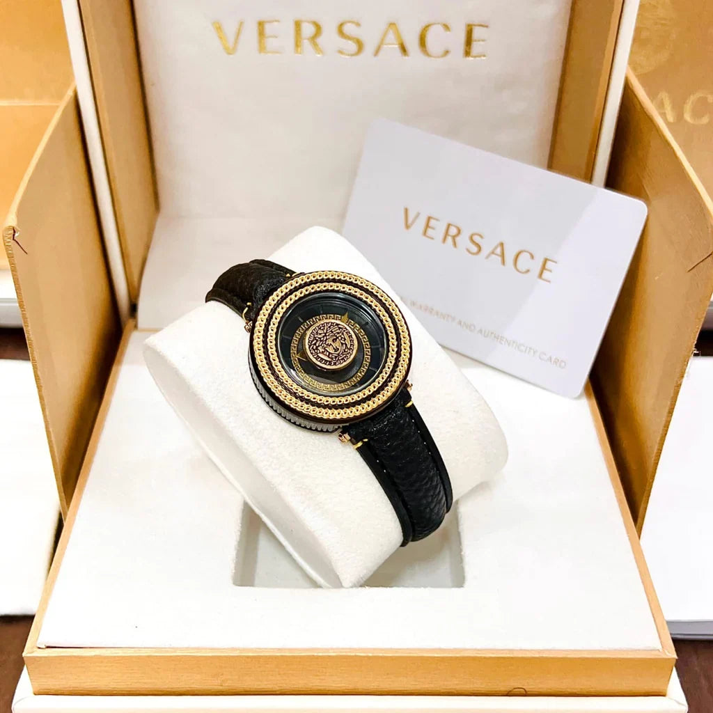 Versace V-Metal Icon Rose Gold Men's Watch VQL020015
