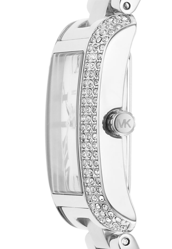 Michael Kors Emery Three-Hand Silver-Tone Women's Watch - MK4642