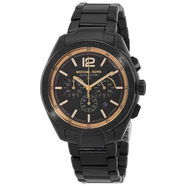 Michael Kors Accelerator 2.0 Chronograph Quartz Black Dial Men's Watch MK9179 - The Watches Men & Co