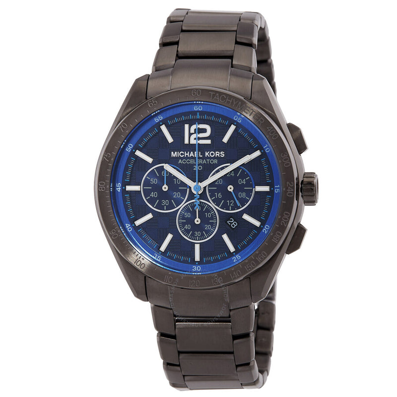 Michael Kors Accelerator 2.0 Chronograph Quartz Blue Dial Men's Watch MK9178 - The Watches Men & Co