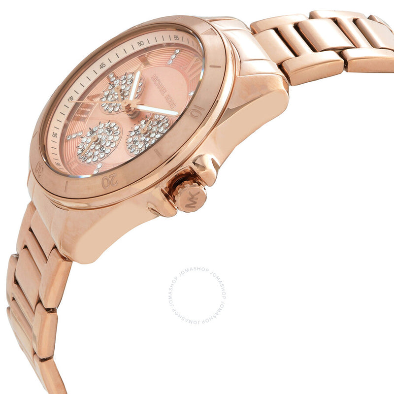 Michael Kors Alek Quartz Rose Gold Dial Ladies Watch MK7264 - The Watches Men & Co #2