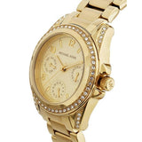 Michael Kors Blair Champagne Dial Gold-tone Stainless Steel Ladies Watch MK5639 - Watch