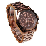 Michael Kors Bradshaw Chronograph Espresso Dial Unisex Watch MK5628 - The Watches Men & CO #2