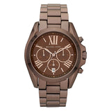 Michael Kors Bradshaw Chronograph Espresso Dial Unisex Watch  MK5628 - The Watches Men & CO